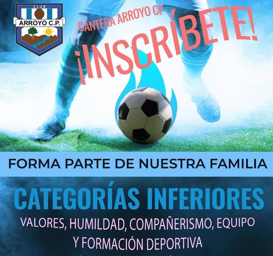 Inscripciones para la próxima temporada del Arroyo CP