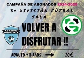 El Arroyo FS comienza con la campaña abonos