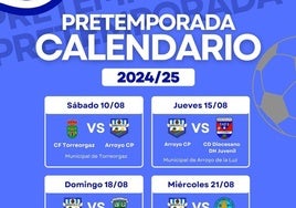 El Arroyo CP enfrentará 6 partidos durante la pretemporada