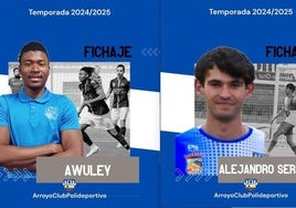 Awuley Abdul Rahman y Alejandro Serrano fichan por el Arroyo CP