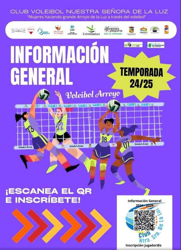 El club de voleibol abre el periodo de inscripción para la próxima temporada