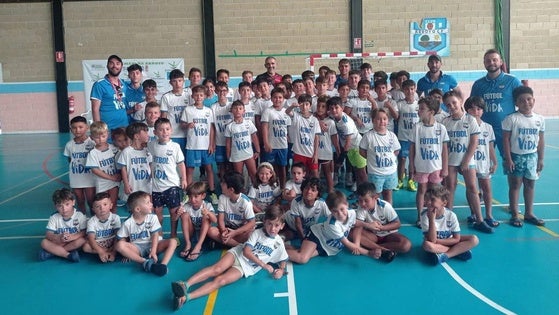 Kini Carrasco visita el Campus del Arroyo CP