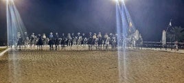 Participantes en Arroyo de la Luz.