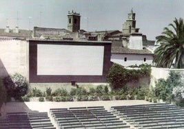 Fotografía de archivo del Cine de Verano.