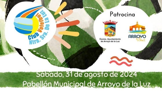 El club de voleibol anima a inscribirse en el Torneo FestiVoleyArroyo 4x4 Mixto