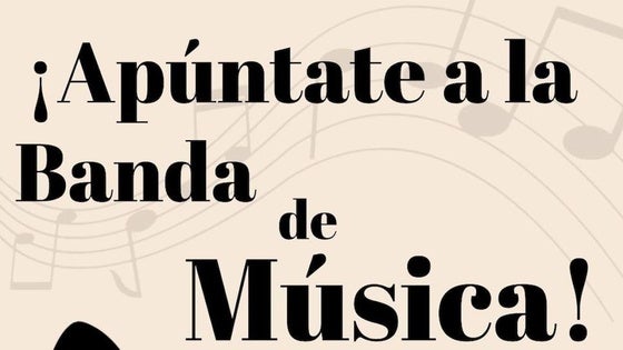 Inscripciones para la Banda Municipal de Música