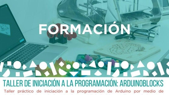 Taller de Iniciación a la Programación con Arduinoblocks en el Circular FAB de Arroyo de la Luz