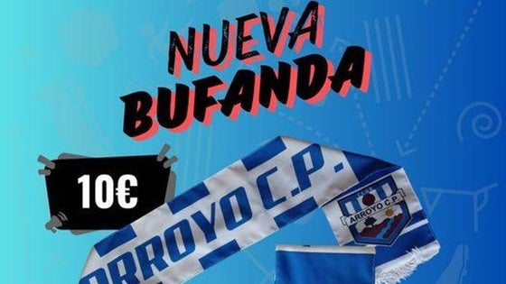 El Arroyo CP presenta su nueva bufanda