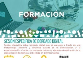 Nuevo taller de Bordado Digital en el Circular FAB de Arroyo de la Luz