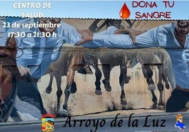 Las Unidades Móviles del Banco de Sangre Regional de Extremadura vuelven a Arroyo de la Luz