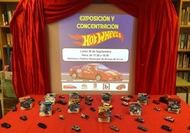 Cita para los fans de los Hot Wheels en la biblioteca arroyana