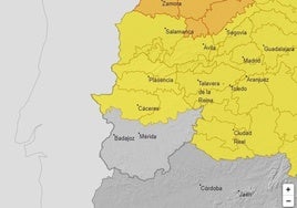 Avisos activos en Extremadura para el miércoles 9 de octubre.