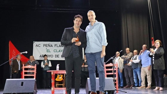 El cantaor Francisco Javier Vaquero, de Quintana de la Serena, ganador del III Concurso de Fandangos de Arroyo de la Luz