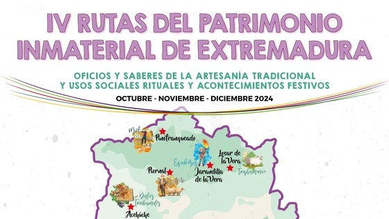 La AUPEX orgnaiza las IV Rutas del Patrimonio Inmaterial