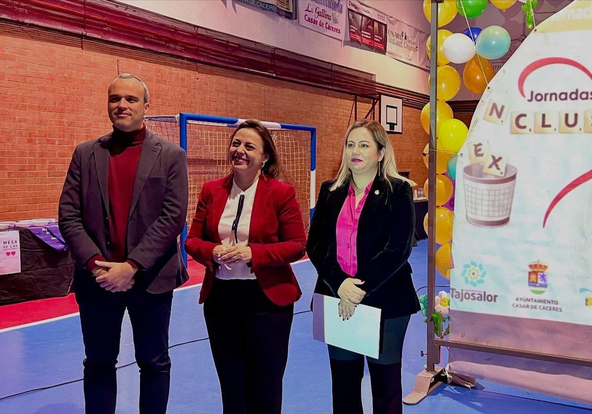 Carlos Caro, alcalde arroyano y presidente de la Mancomunidad Tajo Salor participó en las Jornadas de Inclusión