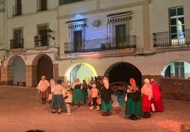 Representación del Belén Viviente el pasado año 2023.