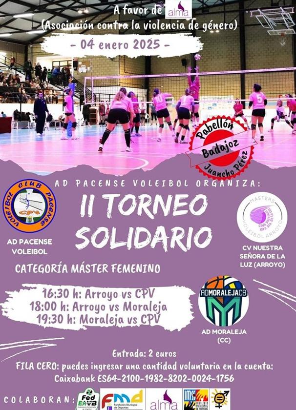 El equipo Máster del voleibol arroyano confirma su asistencia al II Torneo Solidario en Badajoz