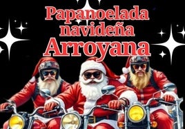 Los Moteros Arroyanos organizan una Papanoelada Navideña