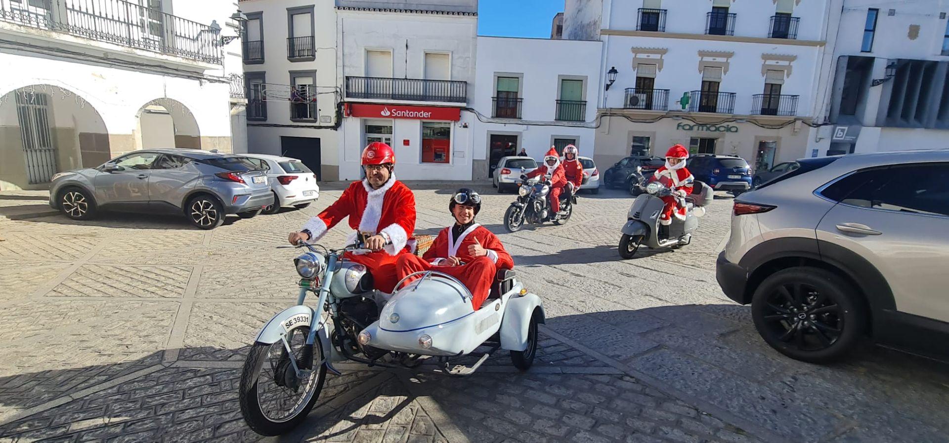 Primera edición de la Papanoelada Motera de Arroyo de la Luz