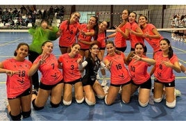 El equipo juvenil de voleibol parte hacia Valladolid para participar en la Copa de España 2024