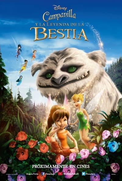 ‘Campanilla y la leyenda de la bestia’ es el film de esta tarde en el cine