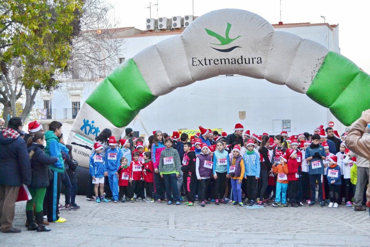 Salida de la San Silvestre del 2014. 