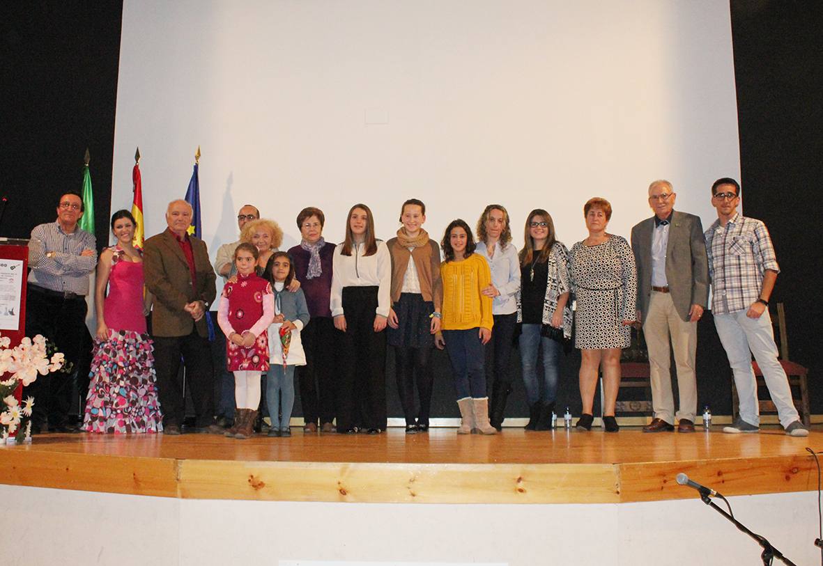 Premiados en el IV Concurso Regional y Local de Poesías y Narraciones Breves "Poeta, Juan Ramos" del 2014. 