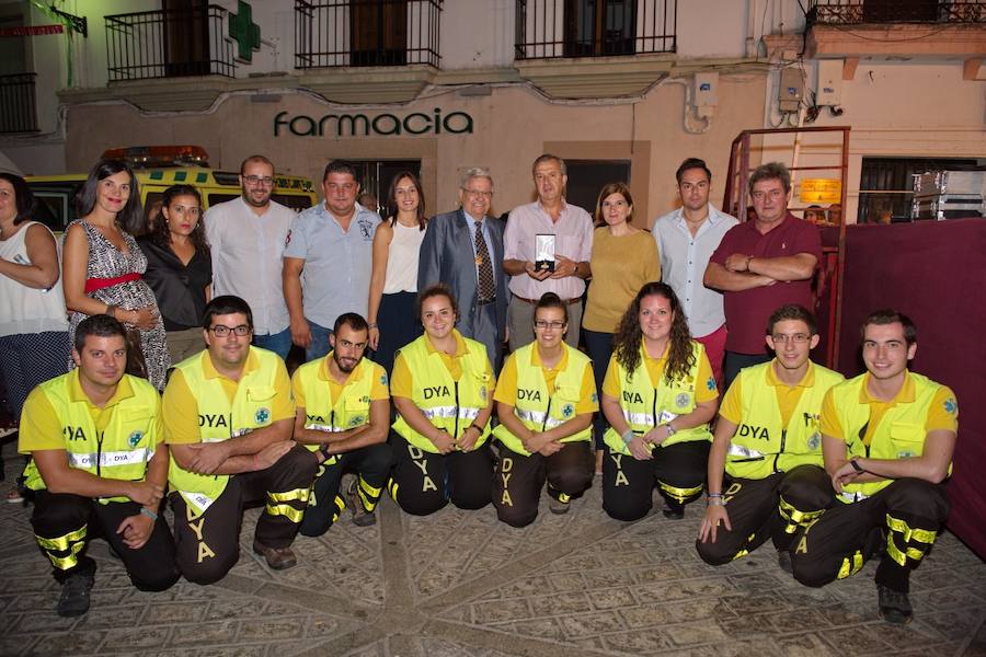 La entrega de las Medallas tuvo lugar en un acto celebrado el 8 de septiembre, Día de Extremadura, en la Plaza de la Constitución. 