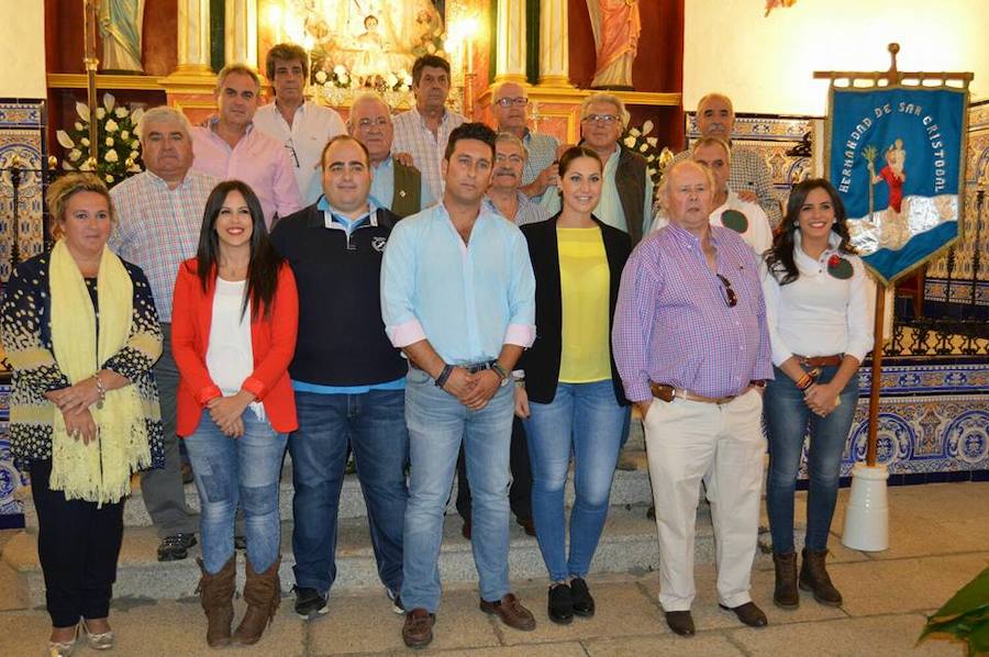 La Hermandad de San Cristóbal de Arroyo de la Luz estrena nueva directiva
