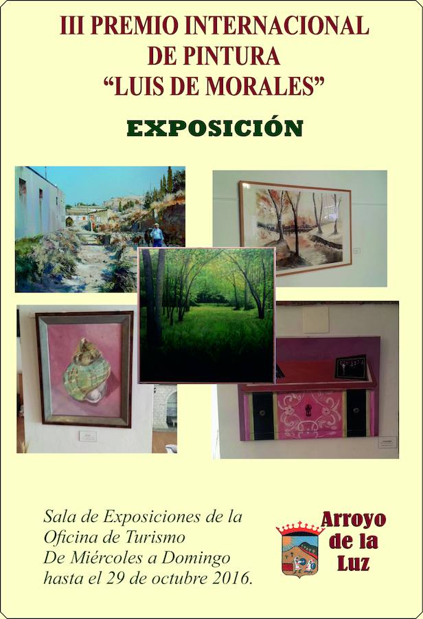 La Oficina de Turismo expone varias obras participantes en el Premio Internacional de Pintura ‘Luis de Morales’