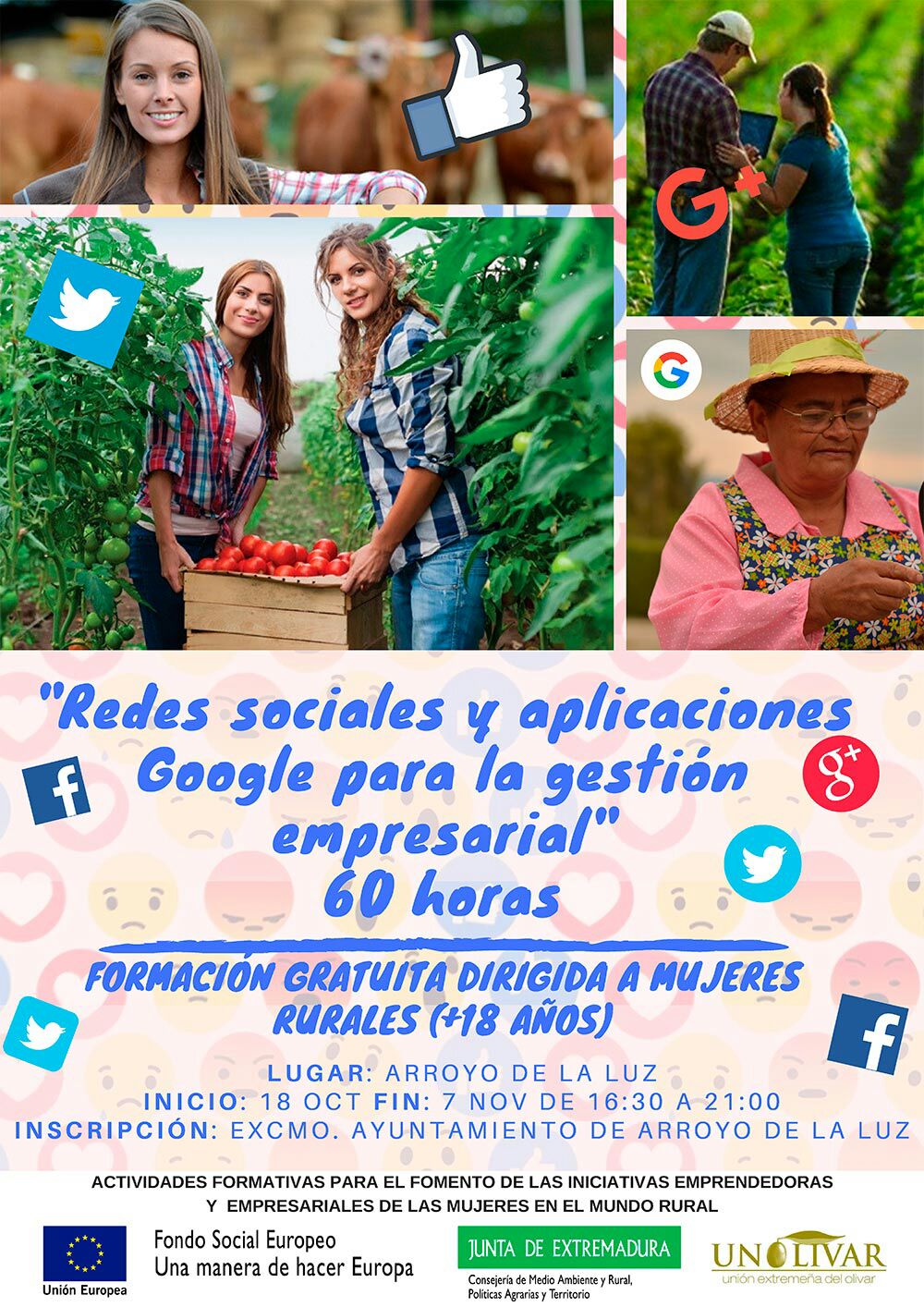 "Redes sociales y aplicaciones GOOGLE para la gestión empresarial"