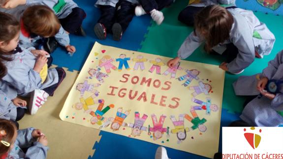 "Trabajando a favor de la educación en igualdad y prevención de la violencia de género"