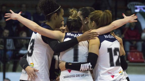 Las jugadoras del Extremadura Arroyo, muy distinguidas por su rendimiento en S2