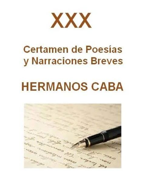 XXX Certamen de Poesías y Narraciones Breves Hermanos Caba