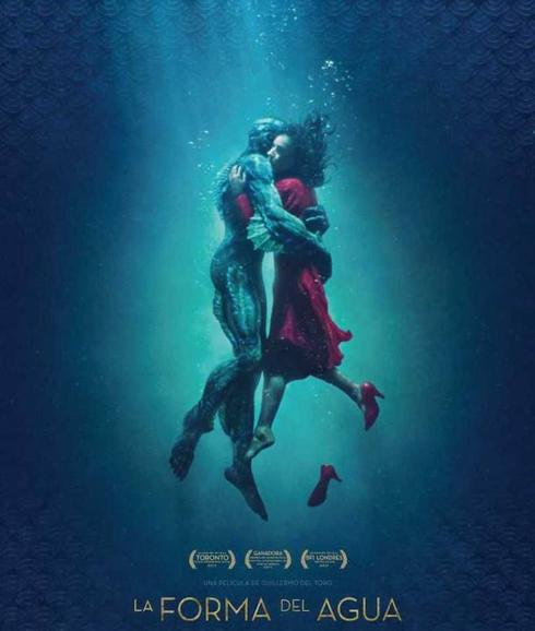 La película para el domingo 29 es 'La forma del agua'