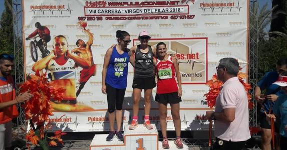 Ángeles Salgado, primer puesto en 5 km femenino