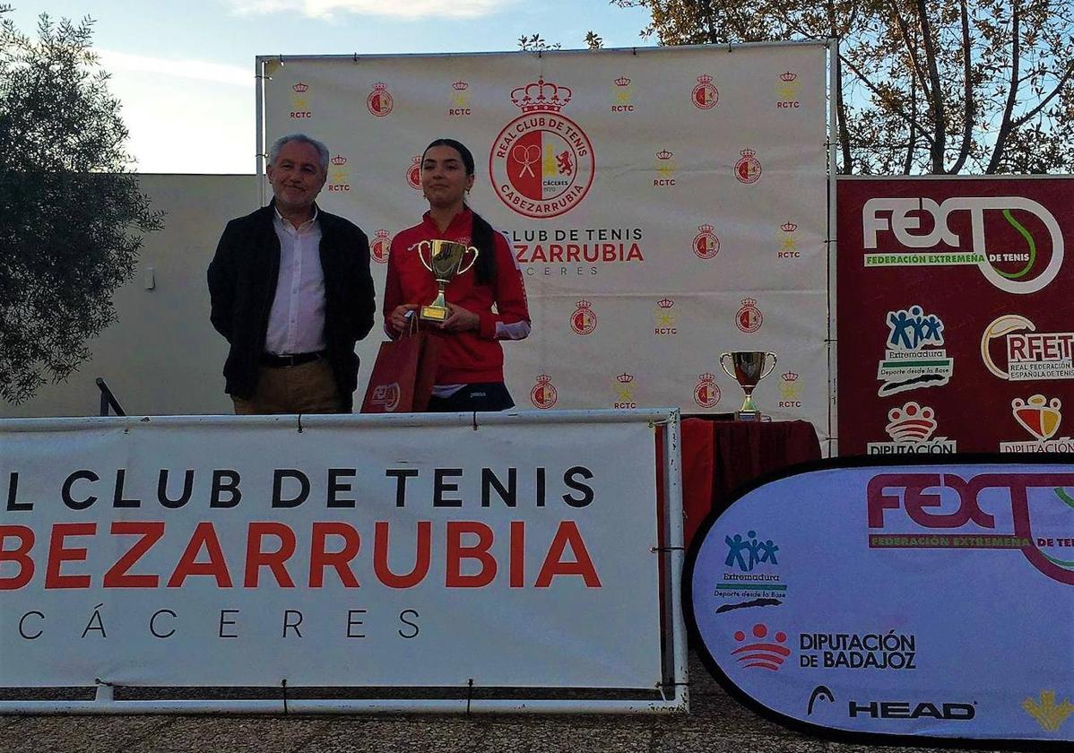 Tercer título consecutivo Regional Judex Promocional de Tenis para Miranda Hernández