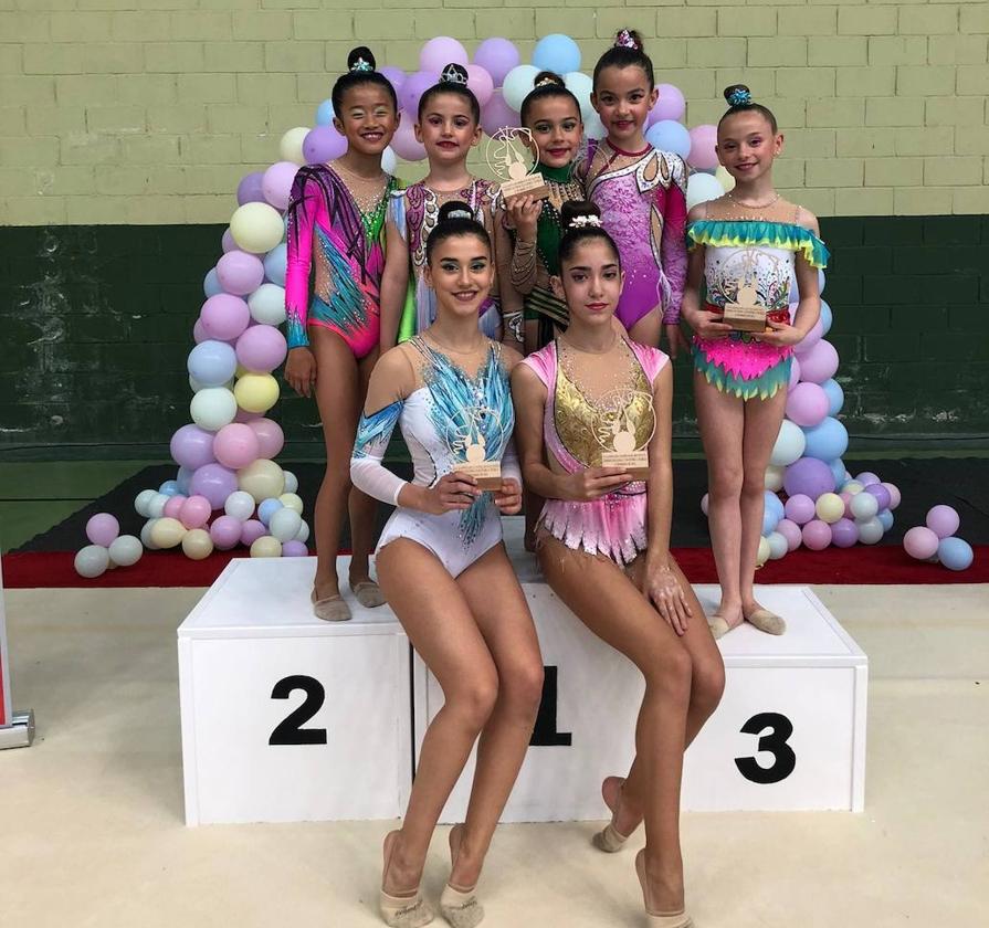 Calamonte estuvo presente en el I Torneo Nacional de Gimnasia Rítmica de Trujillo