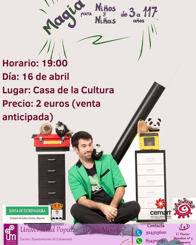 Espectáculo de magia para niños de 3 a 117 años de edad