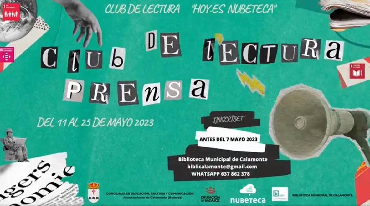 HOY.ES Nubeteca, un nuevo Club de Lectura en la biblioteca de Calamonte