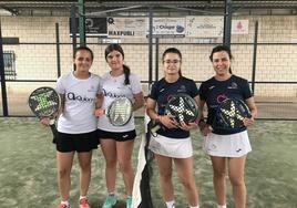 4 de las jugadoras que enfrentaron la final.