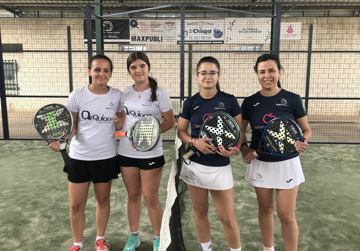 90 jugadores han disputado la IX Liga Pádel Calamonte