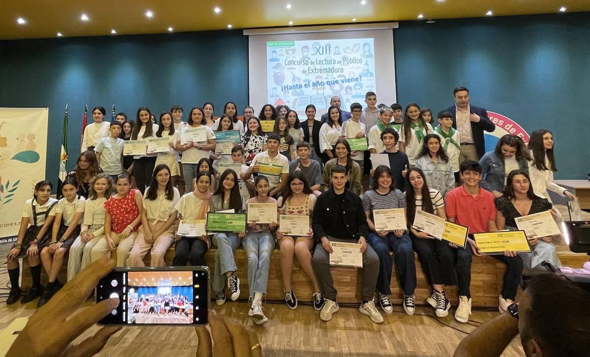La calamonteña Marta Barrero ha sido finalista en el concurso de Lectura en Público