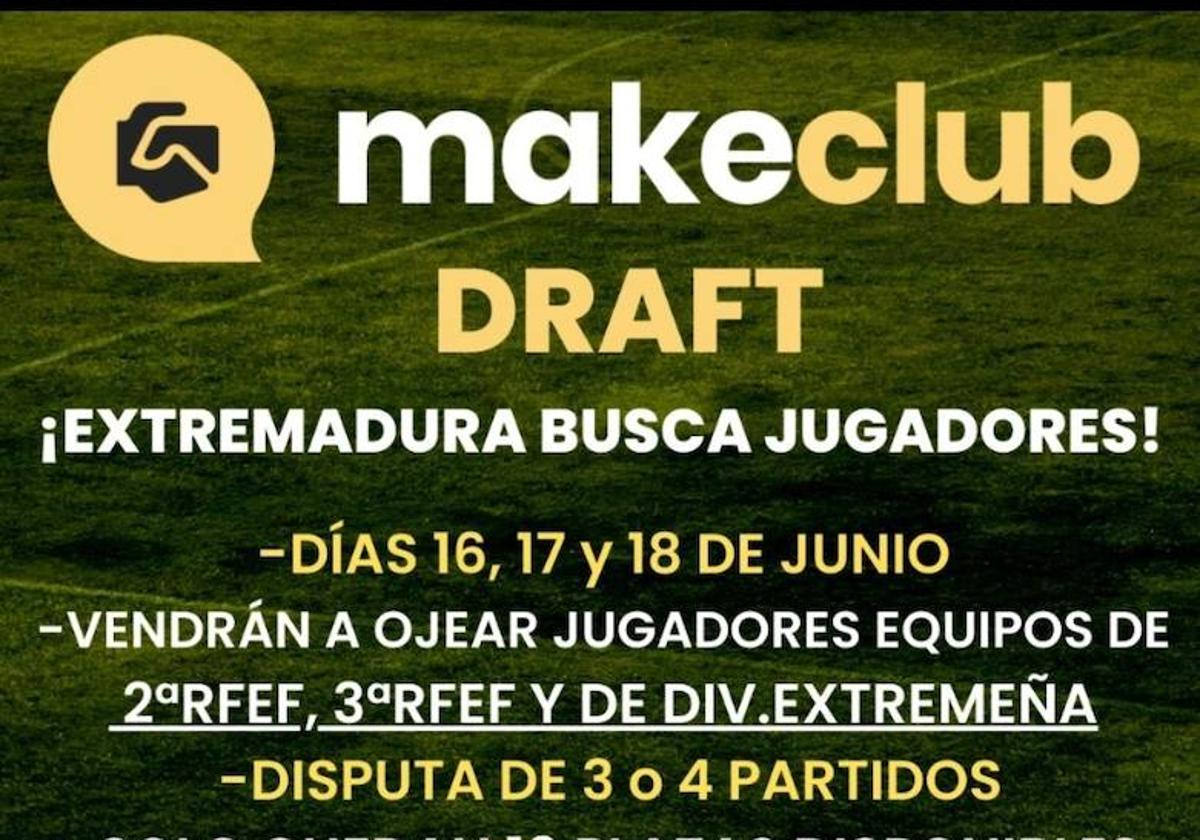 Calamonte acogerá los partidos del Make Club Draft