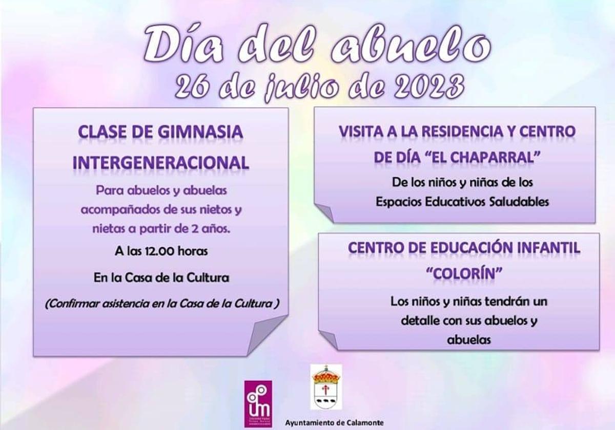 Calamonte celebra el Día de los Abuelos