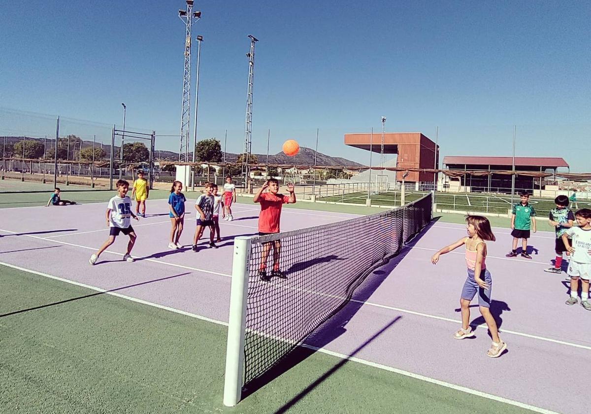 Un grupo de niños durante una actividad en el Campus.