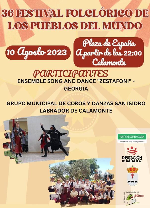 Vuelve el Festival de los Pueblos del Mundo a Calamonte