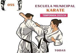 Matriculaciones para la Escuela Municipal de Kárate de Calamonte