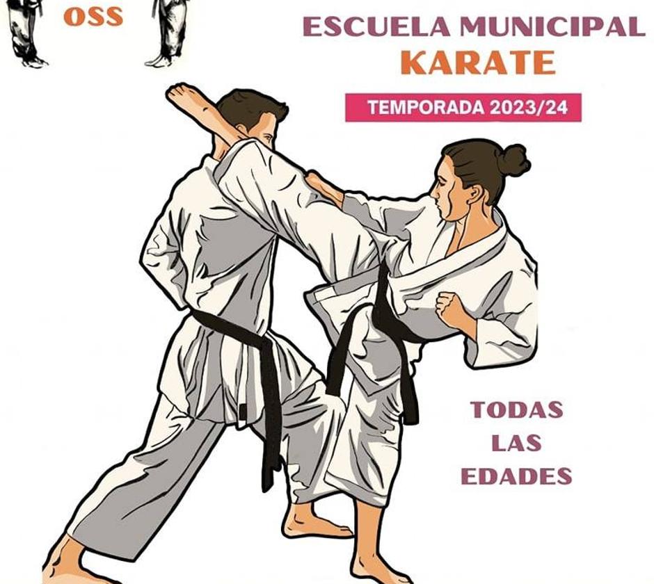 Matriculaciones para la Escuela Municipal de Kárate de Calamonte