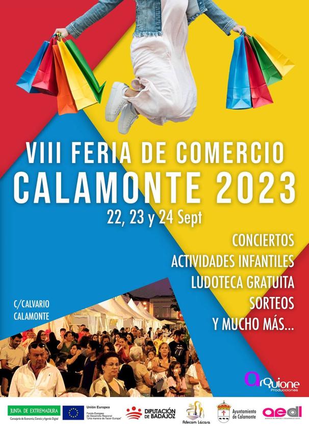 Calamonte celebra la octava edición de su Feria de Comercio
